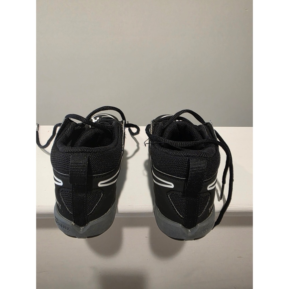 Kid's sz 1Y Nike Alpha Menace 3 Shark Football Cleats Black White CV0581-010 - Picture 10 of 12